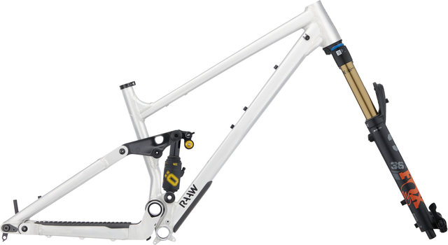 RAAW Mountain Bikes Jibb 29" Fox ÖHLINS Rahmenset - raw matt/L