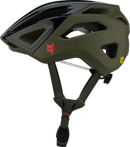 Fox Head Crossframe Pro MIPS Helm - ashr-olive green/55 - 59 cm