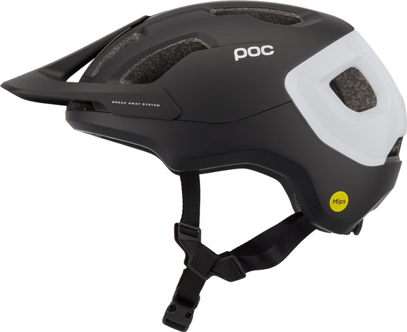 POC Casco Axion Race MIPS - uranium black matt-hydrogen white/55 - 58 cm