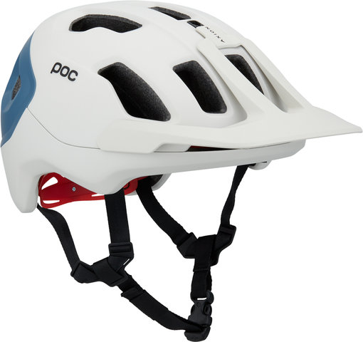 POC Axion Race MIPS Helmet - selentine off white-calcite blue matt/55 - 58 cm