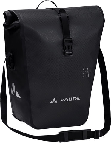 VAUDE Aqua Back Single (rec) Rear Wheel Pannier - black/24 litres