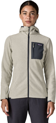 Patagonia R1 Air Full-Zip Women's Fleece Hoody - birch white | L