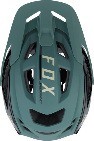 Fox Head Casco Speedframe Pro - blocked-hunter green/55 - 59 cm