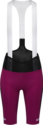 GORE Wear Culotes cortos con tirantes para damas Spinshift Cargo Bib Shorts+ - process purple/36