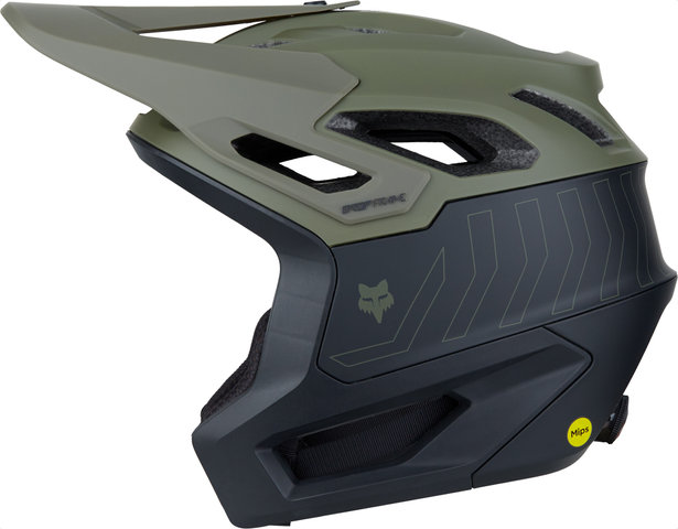 Fox Head Casco Dropframe Pro MIPS - runn-olive green/55 - 59 cm