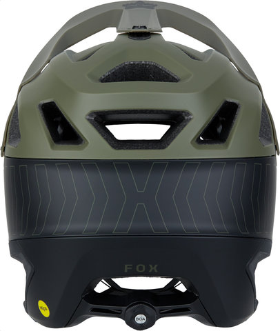 Fox Head Casco Dropframe Pro MIPS - runn-olive green/55 - 59 cm