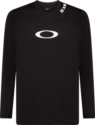 Oakley Maillot Free Ride RC L/S - blackout/M