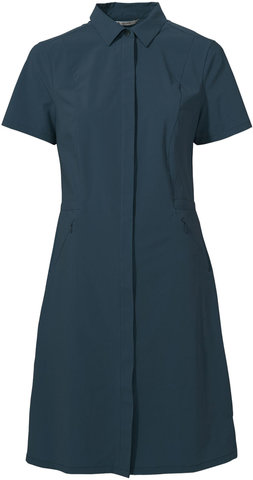 VAUDE Robe pour Dames Womens Farley Stretch Dress - dark sea/38