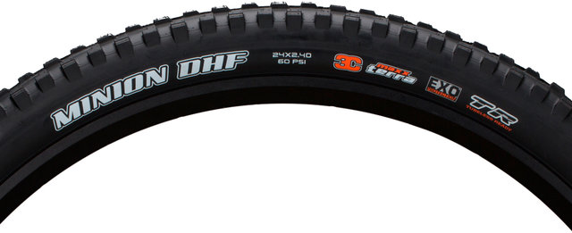 Maxxis Minion DHF 3C MaxxTerra EXO TR 24" Folding Tyre - black/24x2.4