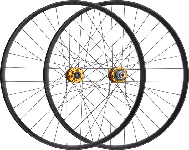 Hope Pro 5 + Fortus 35 Disc 6-bolt 29" Boost Wheelset - orange/29" set (front 15x110 Boost + rear 12x148 Boost) SRAM XD