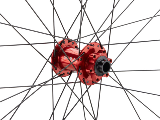 Hope Pro 5 + Fortus 35 Disc 6-bolt 29" Boost Wheelset - red/29" set (front 15x110 Boost + rear 12x148 Boost) SRAM XD