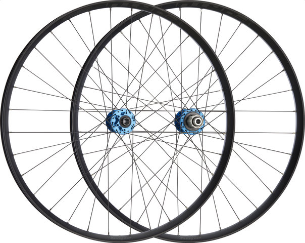 Hope Pro 5 + Fortus 35 Disc 6-bolt 29" Boost Wheelset - blue/29" set (front 15x110 Boost + rear 12x148 Boost) Shimano