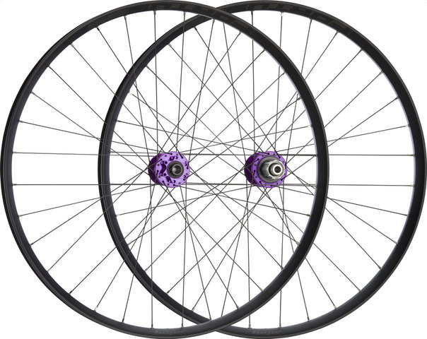 Hope Juego de ruedas Pro 5 + Fortus 35 Disc 6 agujeros 29" Boost - purple/29" set (RD 15x110 Boost + RT 12x148 Boost) Shimano