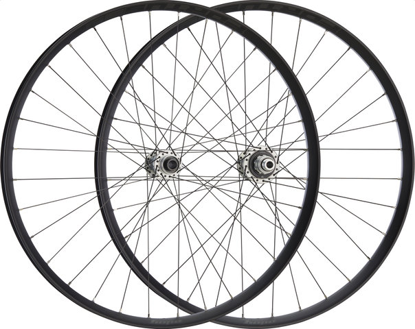 Hope Pro 5 + Fortus 35 Disc Center Lock 27.5" Boost Wheelset - silver/27.5" set (front 15x110/Boost+ rear 12x148 Boost) SRAM XD