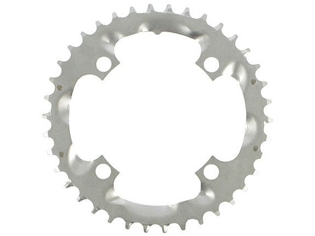 MTB 4-Arm, Steel, 104 mm BCD Chainring - silver/38 tooth
