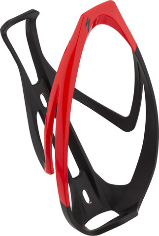 Specialized Rib Cage II Bottle Cage - matte black-flo red/universal