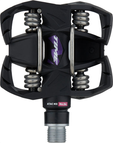 time Pedales de clip MX 6 Modelo 2024 - black-purple/universal