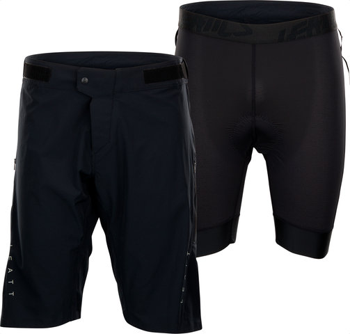 Leatt MTB Trail 1.0 Shorts mit Innenhose - black/M