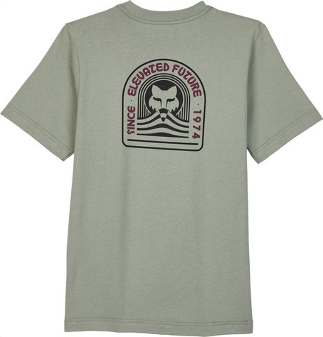 Fox Head Camiseta Youth Exploration Prem SS Tee - grey vintage/122