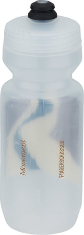 FINGERSCROSSED Bidon Movement Trinkflasche 650 ml - collage transclear/650 ml