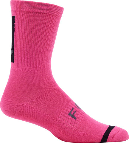 Fox Head 8" Defend Socks - 2024 Model - pink/39-43