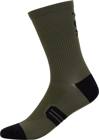 Fox Head 8" Defend Socks - 2024 Model - olive green/39-43