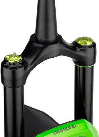 DVO Suspension Fourche à Suspension Diamond D1 Boost 29" - green/160 mm / 1.5 tapered / 15 x 110 mm / 44 mm