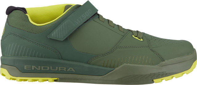 Endura Chaussures VTT MT500 Burner Clipless - forest green/45