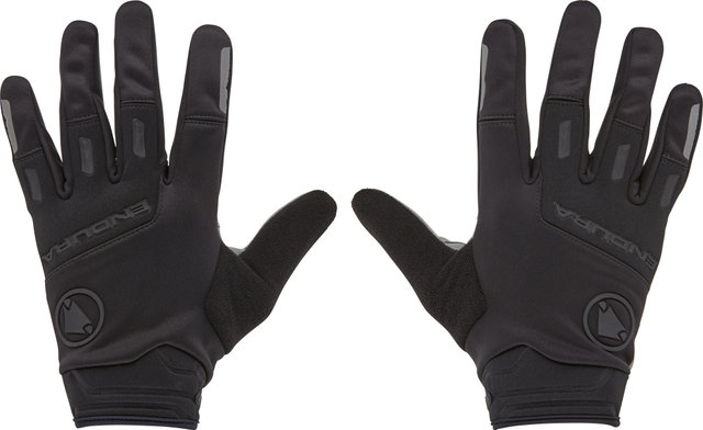 Endura SingleTrack Windproof Full Finger Gloves - black/M