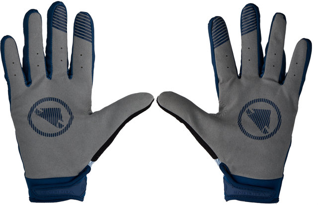 Endura SingleTrack Windproof Full Finger Gloves - blueberry/M