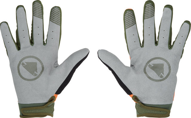 Endura SingleTrack Windproof Full Finger Gloves - harvest/M