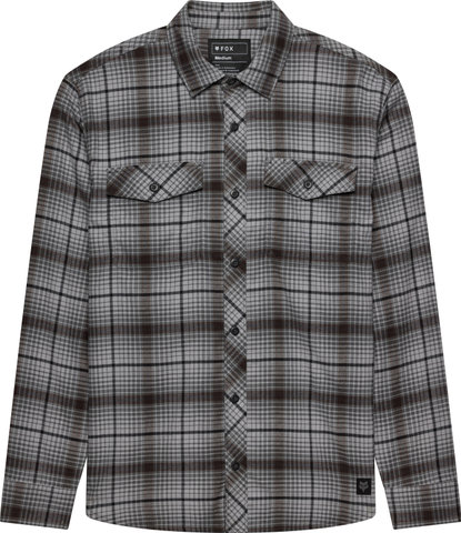 Fox Head Survivalist Core Flannel Shirt - steel grey | S