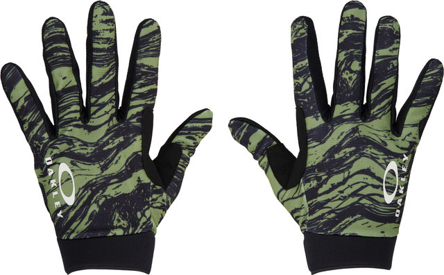 Oakley Guantes de dedos completos Seeker MTB - duality swirl green-black/M