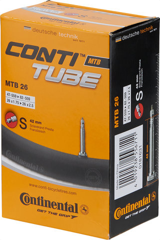 Continental MTB 26 Inner Tube - universal/26x1.75-2.5 Presta 42 mm