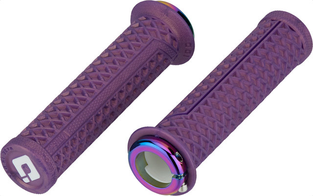 ODI Puños de manillar Vans v2.1 Lock-On - iridescent purple/135 mm
