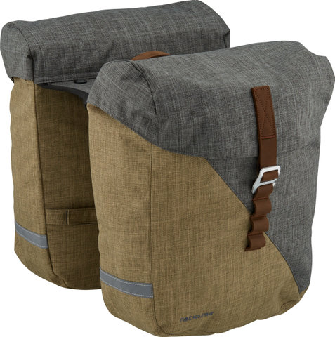 Racktime Heda 2.0 Fahrradtaschen - desert sand-dust grey/24000 ml