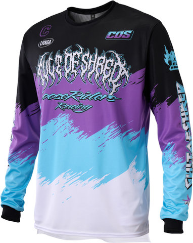 Loose Riders Maillot Cult Of Shred LS Modèle 2024 - lr racing purple/M