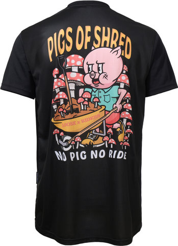 Loose Riders Pigs Shred SS Jersey - pigs of shred black/M
