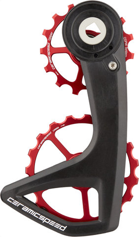 CeramicSpeed OSPW RS 5-Spoke Derailleur Pulley System for SRAM RED AXS / Force AXS - red/universal