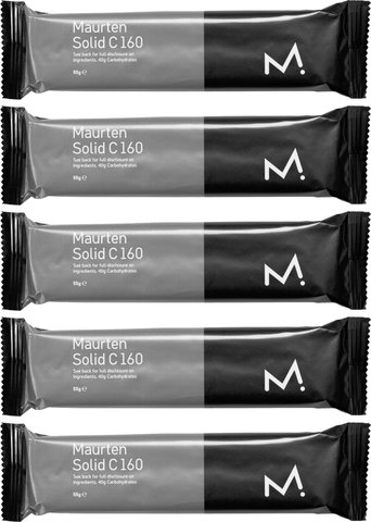 Maurten Solid C 160 Energieriegel - 5 Stück - cacao/275 g