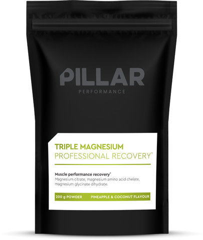 PILLAR Performance Triple Magnesium Professional Recovery Powder Pouch - pineapple-coconut/200 g