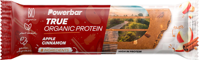 Powerbar Barrita de proteínas True Organic Protein - 1 unidad CAD: 05/2024 - apple-cinnamon/45 g