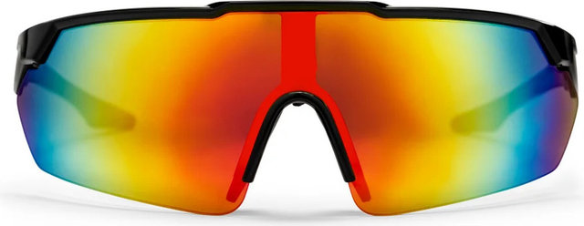 CHPO Soda Brille - shiny black | red mirror