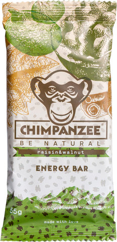 Chimpanzee Barrita Energy Bar - 1 unidad - raisin & walnut/55 g