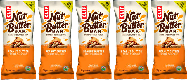 CLIF Bar Barre Nut Butter Bar - 5 pièces - peanut butter/250 g