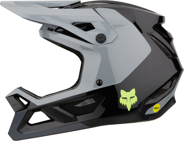 Fox Head Casco integral para jóvenes Rampage MIPS - barge-cloud grey/52 - 53 cm