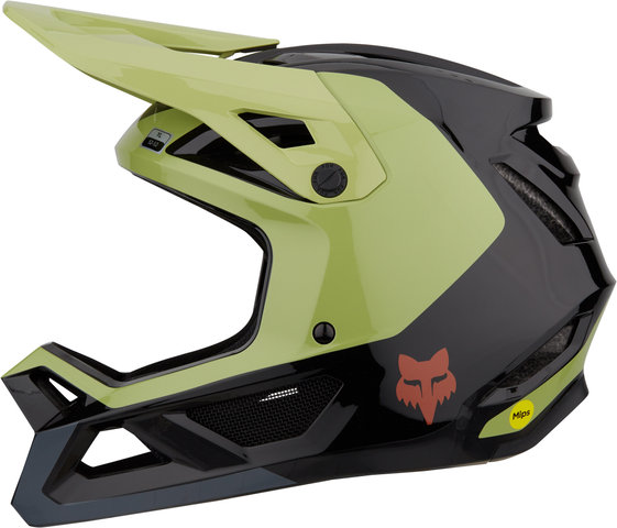 Fox Head Youth Rampage MIPS Fullface Kinderhelm - barge-pale green/52 - 53 cm