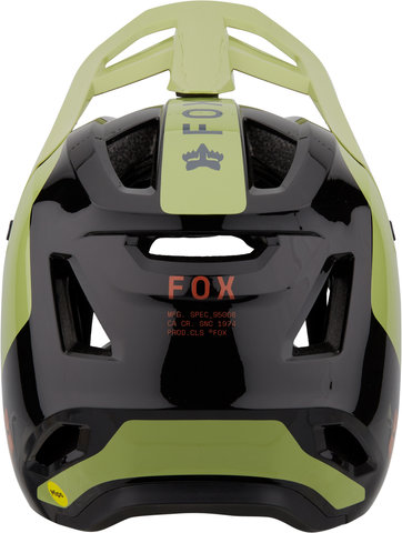 Fox Head Youth Rampage MIPS Fullface Kinderhelm - barge-pale green/52 - 53 cm