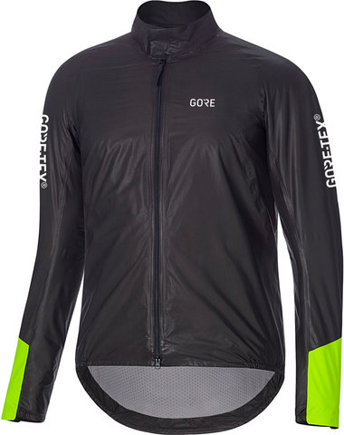 GORE Wear C5 GORE-TEX SHAKEDRY 1985 Insulated Viz Rain Jacket - black-neon yellow/M