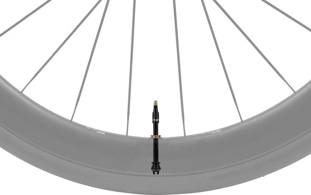 Topeak Tubeless Ventil TurboFlow - black | SV | 60 mm